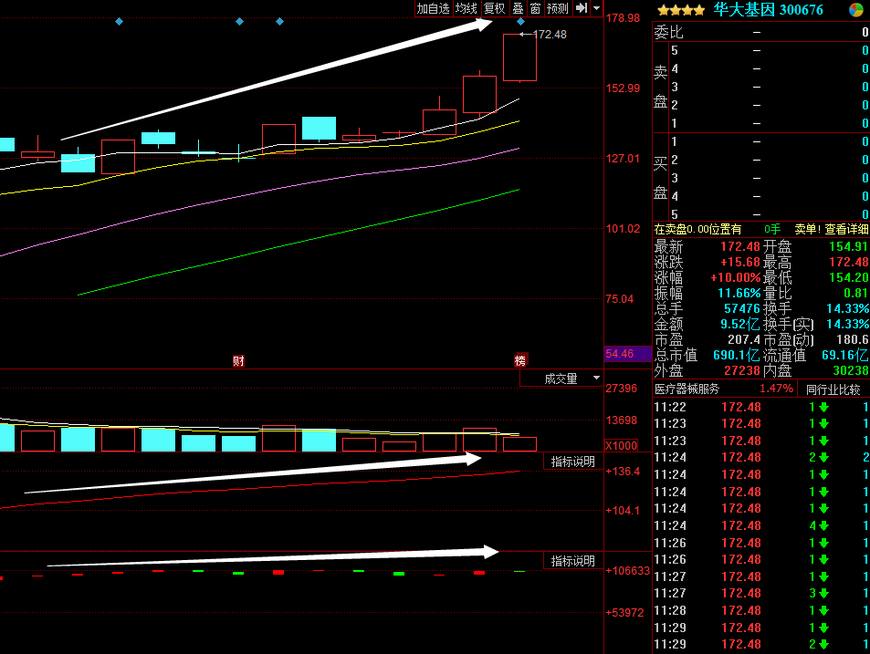 华大基因:新行情一触即发,耐心等待低吸机会!